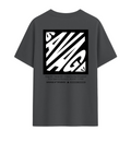 Grey graphic tee